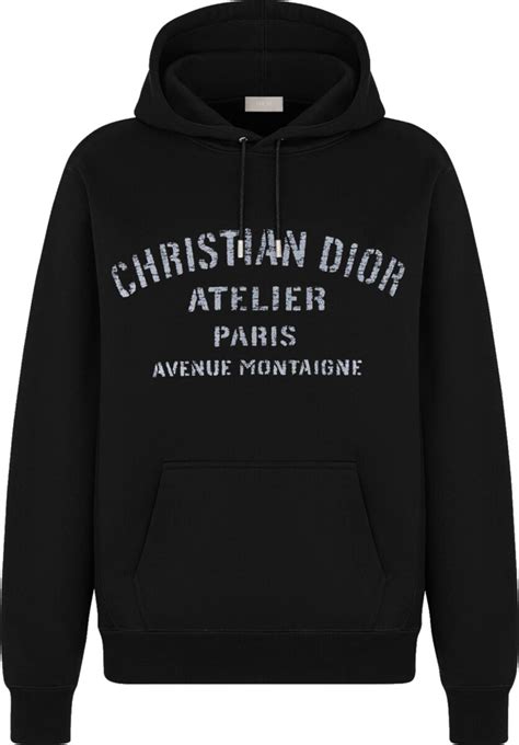 black dior hoodie|christian dior hoodie men's.